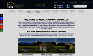 Metalcarportdepotllc.com thumbnail