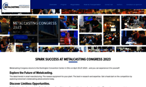 Metalcastingcongress.org thumbnail