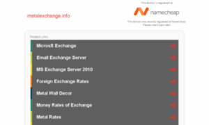 Metalexchange.info thumbnail