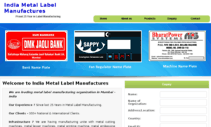 Metallabelsmanufacturers.in thumbnail