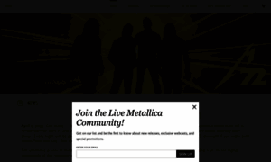 Metallicalive.com thumbnail