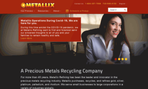 Metallixrefining.com thumbnail