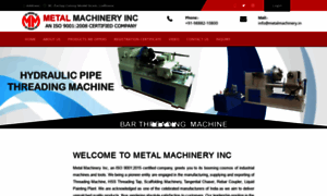 Metalmachinery.in thumbnail