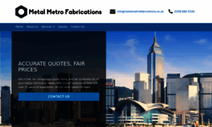 Metalmetrofabrications.co.uk thumbnail