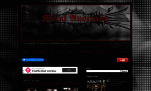 Metalmusicaustralia.com thumbnail