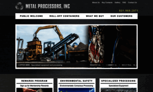 Metalprocessorsinc.com thumbnail