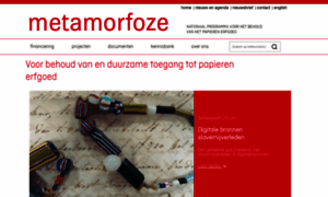 Metamorfoze.nl thumbnail