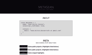 Metasean.info thumbnail