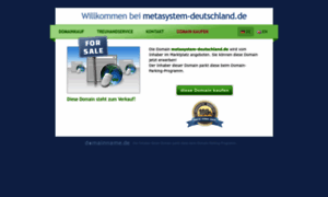 Metasystem-deutschland.de thumbnail