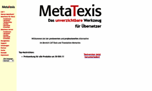 Metatexis.de thumbnail