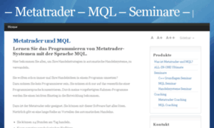Metatrader-mql-seminare.de thumbnail
