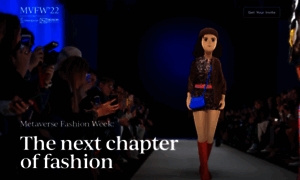 Metaversefashionweek.com thumbnail