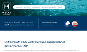 Metax-zertifizierung.de thumbnail