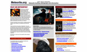 Meteorite.org thumbnail