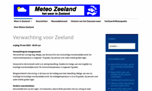Meteozeeland.nl thumbnail