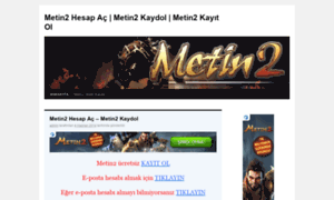 Metin2hesapac.com thumbnail