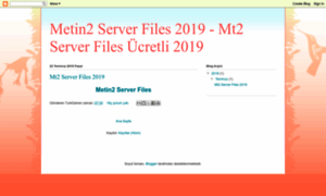 Metin2serverfiles2019.blogspot.com thumbnail