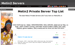 Metin2servers.biz thumbnail