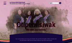Metiswomen.org thumbnail