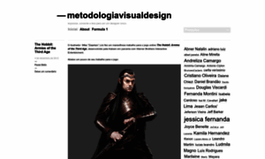 Metodologiavisualdesign.wordpress.com thumbnail