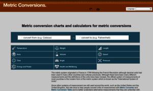 Metric-conversions.com thumbnail