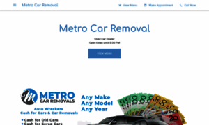 Metro-car-removal.business.site thumbnail