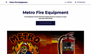 Metro-fire-equipment.business.site thumbnail