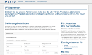 Metro-group-jobs.dvinci.de thumbnail