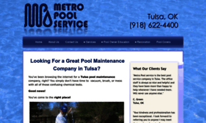 Metro-pool-service.com thumbnail