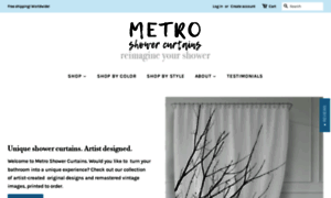 Metro-shower-curtains.myshopify.com thumbnail