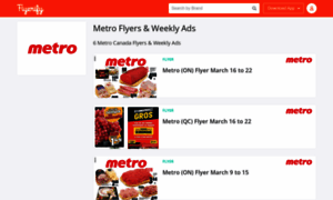 Metro.flyerify.com thumbnail