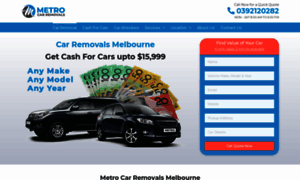 Metrocarremovals.com.au thumbnail