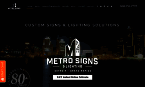 Metrodetroitsigns.com thumbnail