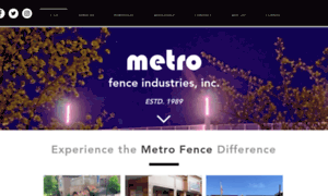 Metrofenceinc.com thumbnail