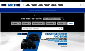 Metrofordautosales.com thumbnail