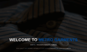 Metrogarments.in thumbnail