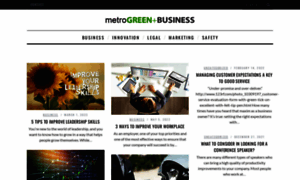 Metrogreenbusiness.com thumbnail