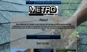 Metrogutteringllc.com thumbnail