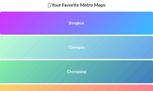 Metromap.city thumbnail