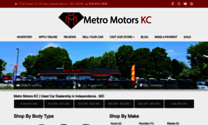 Metromotorskc.com thumbnail