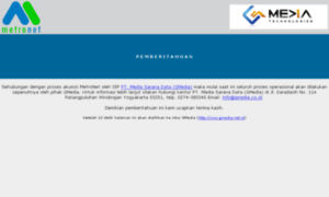 Metronet.net.id thumbnail
