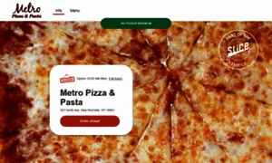 Metropizzaandpasta.com thumbnail