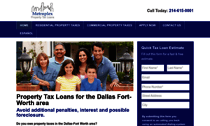 Metroplexpropertytaxloans.com thumbnail