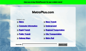 Metroplus.com thumbnail