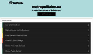 Metropolitaine.ca thumbnail