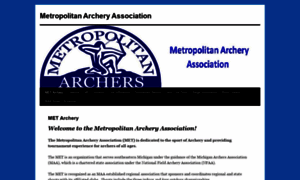 Metropolitanarcheryassociation.com thumbnail