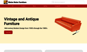 Metroretrofurniture.com thumbnail