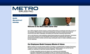 Metrosalescareers.silkroad.com thumbnail