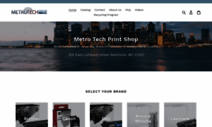 Metrotechprintshop.com thumbnail