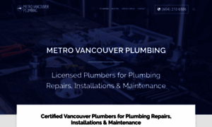 Metrovancouverplumbing.ca thumbnail